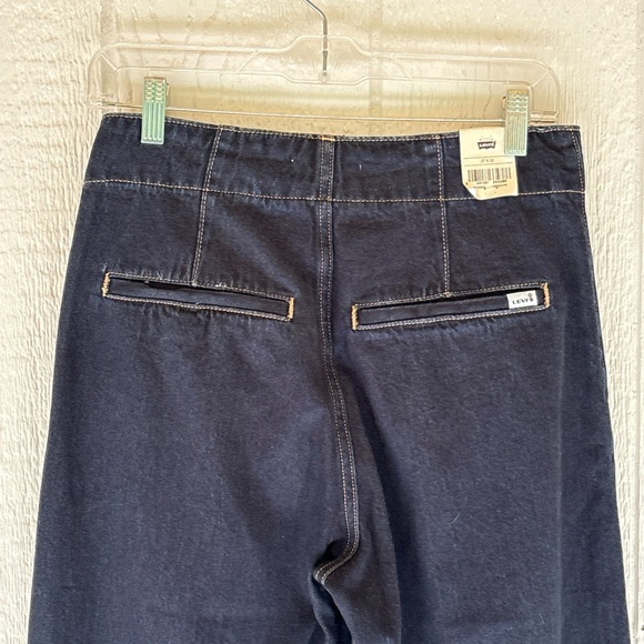 Levi's Ribcage Wide Leg Jeans in Deep Indigo - Picture 5 of 8